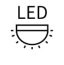 אייקון LED מובנה