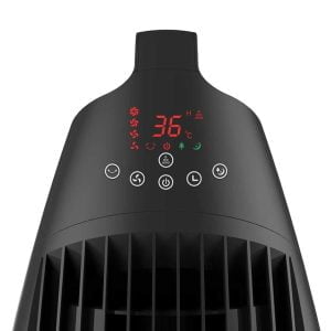 מאוורר מגדל סדרת SPEED דגם ULTRA TOP עם שלט ומסנן פחם שחור/עץ
