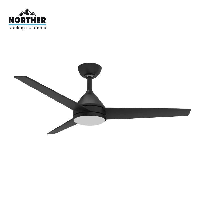 מאוורר תקרה NORTHER YOUNG 48 בצבע שחור/עץ
